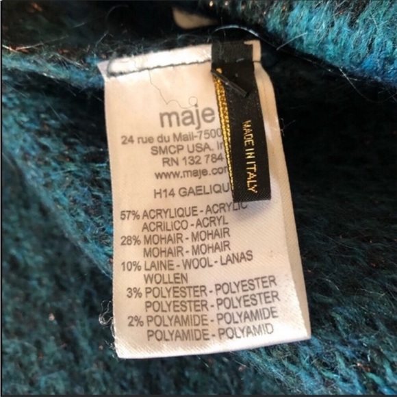 Sale⭐️Maje Paris Oversized Knit Scarf - Picture 6 of 9